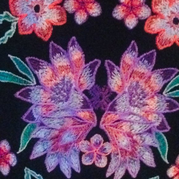 I.N.C. Sheer Embroidery Top - Picture 5 of 8